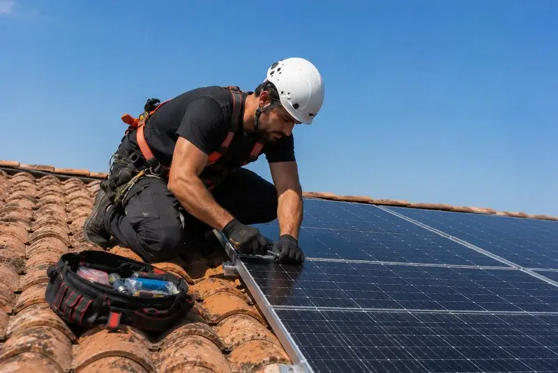 Maintenance et monitoring de panneaux solaires à Artigues-près-Bordeaux